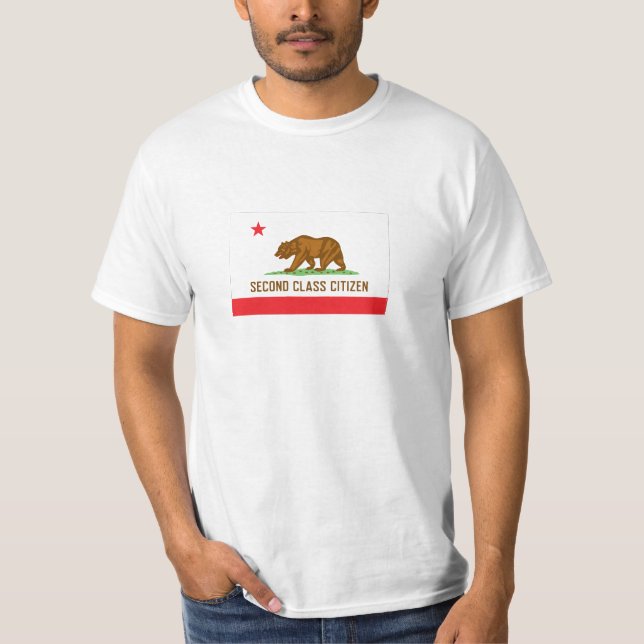 Understödja klassificerar medborgaren tee shirt (Framsida)