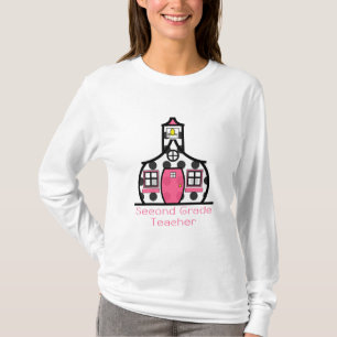 Understödja klasslärare som polkaen pricker tee shirt