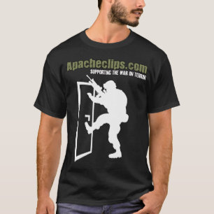 Understödja krig på skräck t shirt
