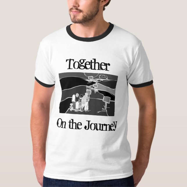 Understödja kyrkan i Newton, UCC- somhungrig går T Shirt (Framsida)