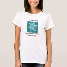 Understödja MyastheniaGravis medvetenhet Tee Shirt