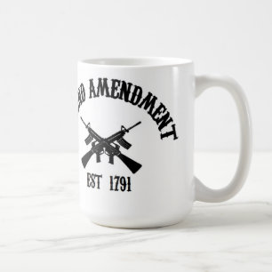 Understödja rättelsen Est. 1791 Kaffemugg
