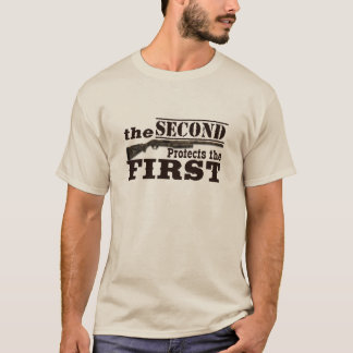 Understödja rättelsen skyddar den första rättelsen t shirt