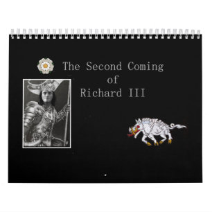 Understödja som är kommande av Richard III Kalender