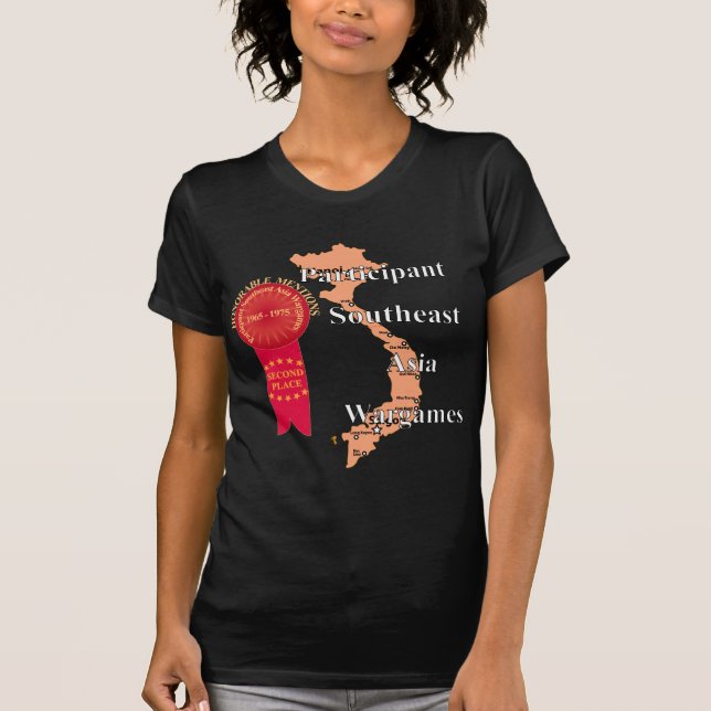 Understödja stället - Vietnam Wargames T-shirt (Framsida)