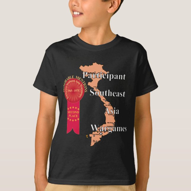 Understödja stället - Vietnam Wargames Tee Shirt (Framsida)