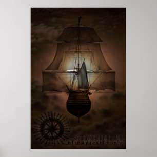 understödja stjärnan till den högra affischen poster