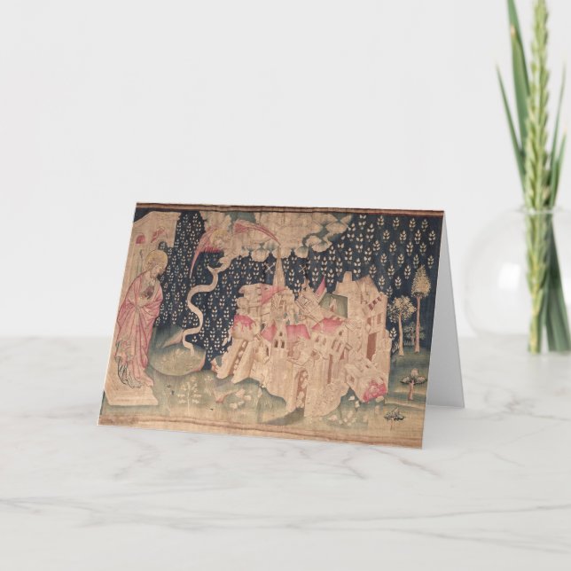 Understödjaängeln meddelar nedgången av Babylon Meddelande (Framsida)