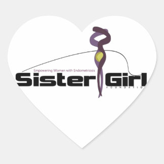 Understödjande av medvetenhet om enddometrios hjärtformat klistermärke