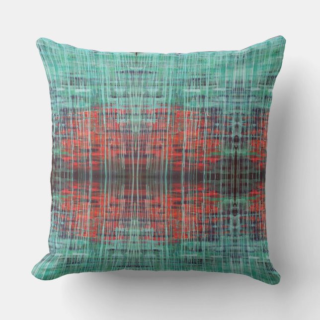 Underström 2- Utomhusdekorfärg Dekorativ kudde (Framsida)