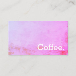 Understruket Miami Simple Loyalty Coffee-Slagit ko Lojalitetskort