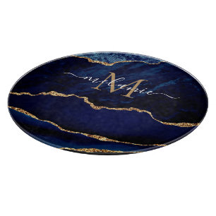 Understrykningsstyrelsen för Blue Guld Marble Namn