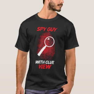 Undertäck Agent Private Investigator Fingerprint T Shirt