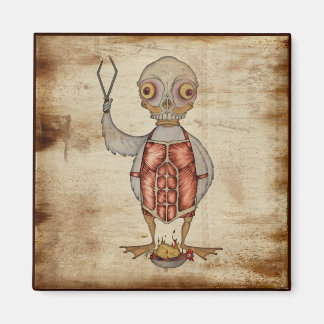 Undertäcka BBQ Anka Magnet