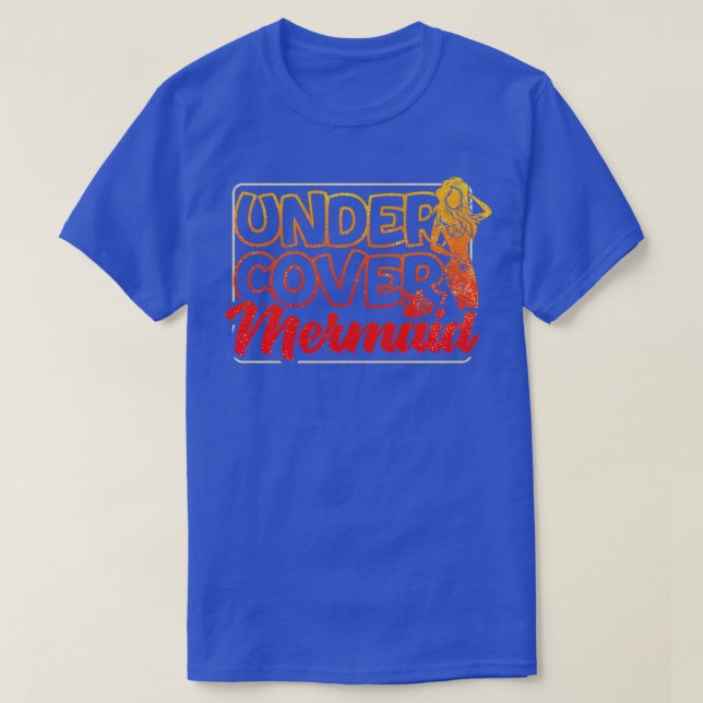 Undertäckande Sjöjungfru T Shirt (Design framsida)