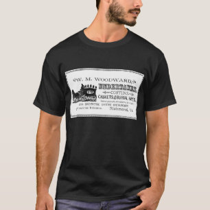 UndertagarVintage Illustration Manar Black T-shirt