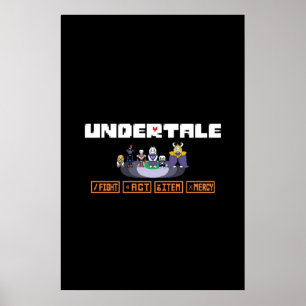 Undertalstecken Poster