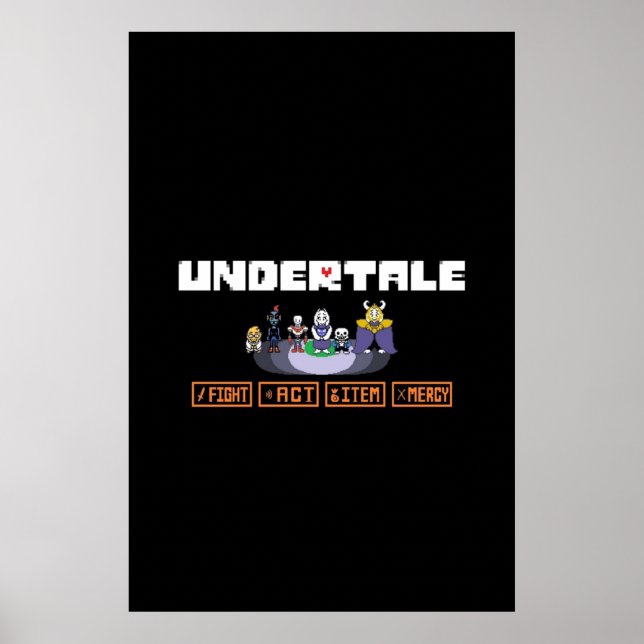 Undertalstecken Poster (Framsidan)