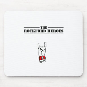 Underteckna av heavy metalmousepad musmatta