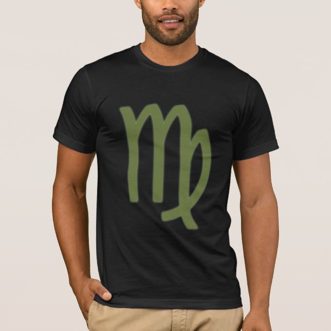 Underteckna av zodiacen: Våg Tee Shirt (Framsida)
