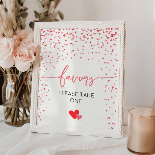 Underteckna Digital eller Skriv ut i favoritskugga Poster (little sweetheart baby shower)