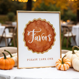 Underteckna Fallbabyfavoriter i Lite Cutie Paj Poster