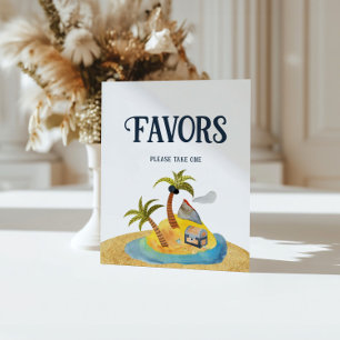 Underteckna favoriter för pirater babyskor poster