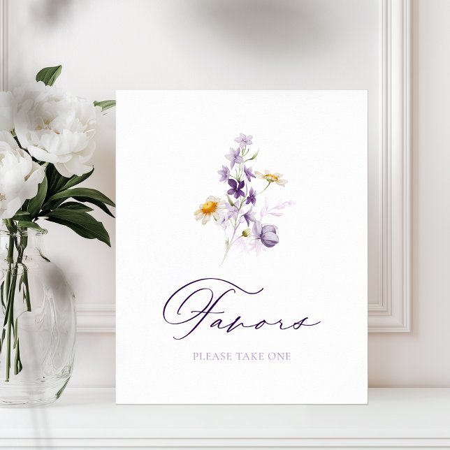 Underteckna favoriter i Blommigten elegant Poster (Skapare uppladdad)
