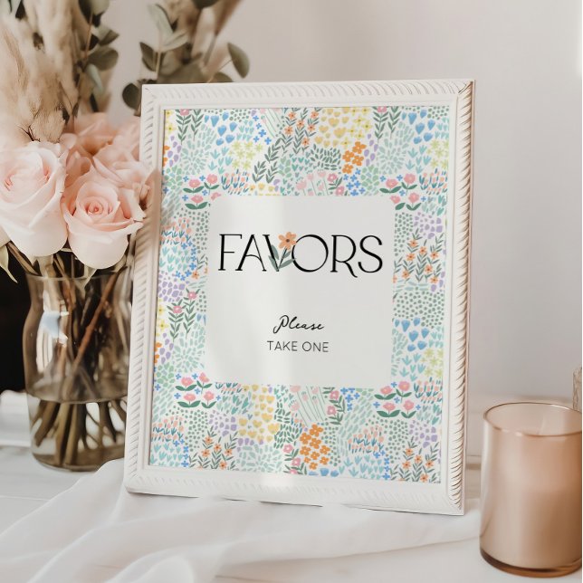 Underteckna Favoriter i modern Blommigt Flickor i  Poster (Skapare uppladdad)