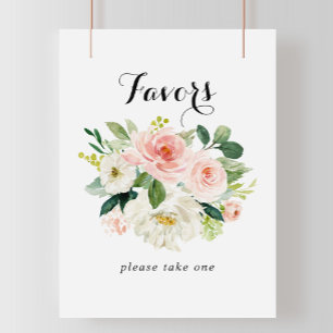 Underteckna Grönt för enkel Blommigt - Foliage Fav Poster