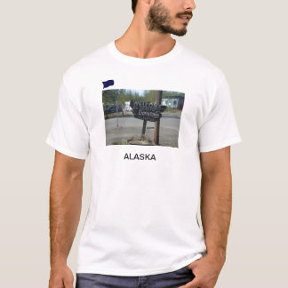Underteckna i den i stadens centrum Talkeetna T Shirt