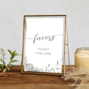 Underteckna Modern Boho Blommigt Décor med minimal Inbjudningar