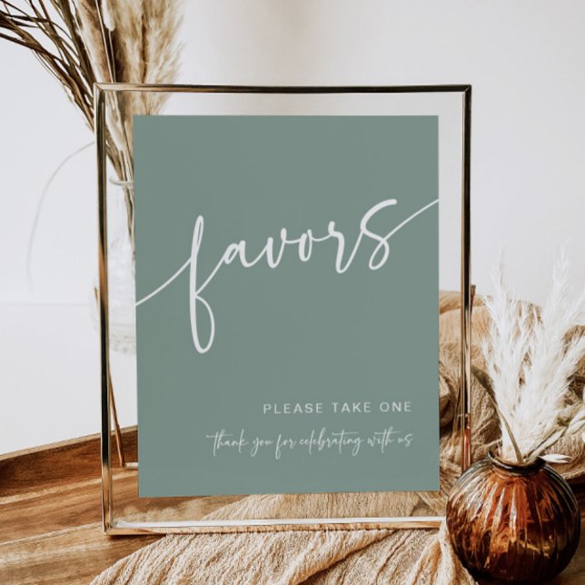 Underteckna modern, minimalistisk visning av Grönt Poster (Skapare uppladdad)