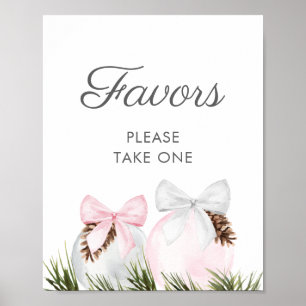 Underteckna Poster för favoritfavoriter för julfli