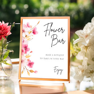 Underteckna Pub Kärlek i Möhippan Bloom Poster