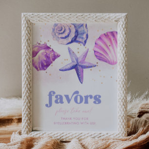 Underteckna Shellebrate Favors Poster