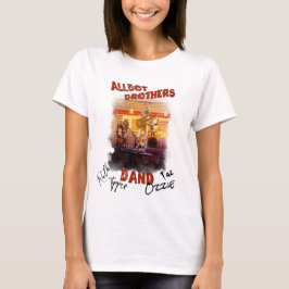 Undertecknad Allbot Brothers Band-shirt T Shirt