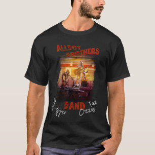 Undertecknad Allbot Brothers Band T-shirt