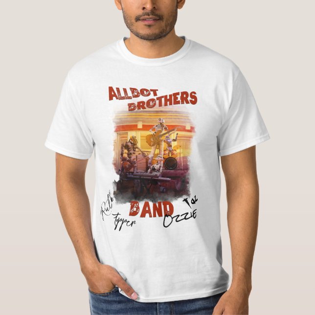 Undertecknad Allbot Brothers Band T-shirt (Framsida)