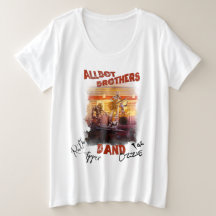 Undertecknad Allbot Brothers Band T-shirt