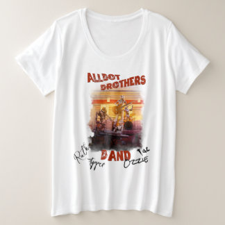 Undertecknad Allbot Brothers Band T-shirt