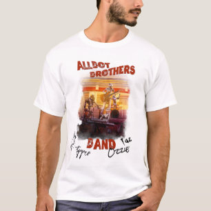 Undertecknad Allbot Brothers Band T-shirt