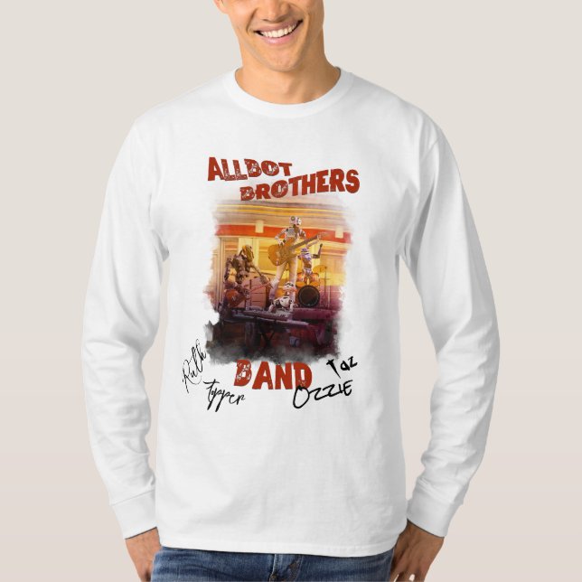 Undertecknad Allbot Brothers Band T-shirt (Framsida)