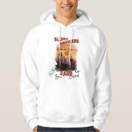 Undertecknad Allbot Brothers Band T-shirt Hoodie