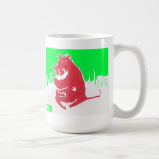 Undertecknad Warthog kaffemugg