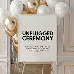 Undertecknande av bröllop-ceremoni utan pluggning poster
