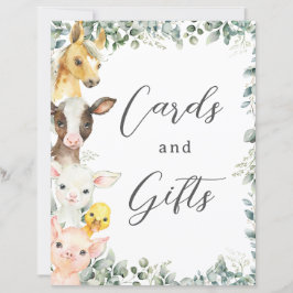 Undertecknande av budgetkort och gåvor för Boskap