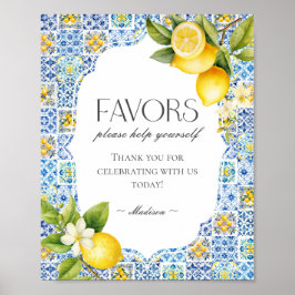 Undertecknande av den italienska busskustjänsten A Poster