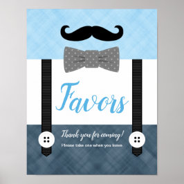 Undertecknande av den lilla marinens blå babydusch poster