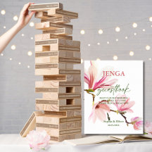 Undertecknande av den moderna Blommigten Bröllop J
